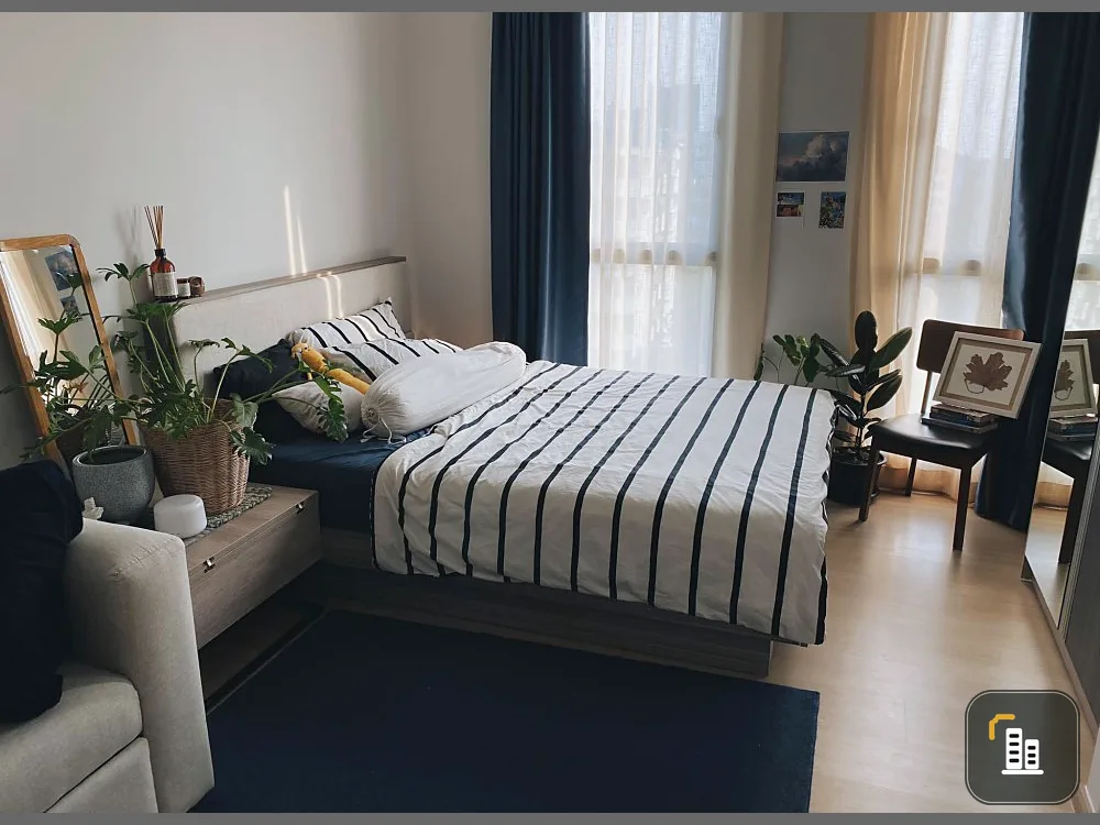 Condo for sale, Unio Sukhumvit 72 Phase2, corner room, quiet, private, ready to move in, don't wait!!