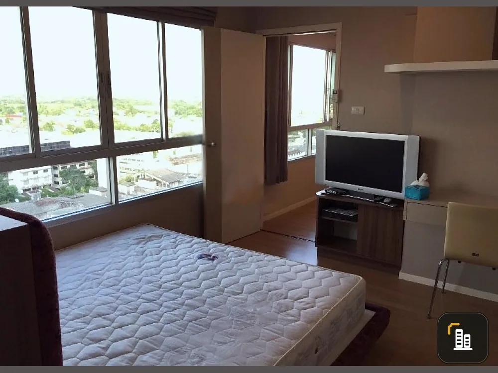 For rent, Lumpini Ville Ramkhamhaeng 60/2, beautiful room, furniture is ready, don't wait.