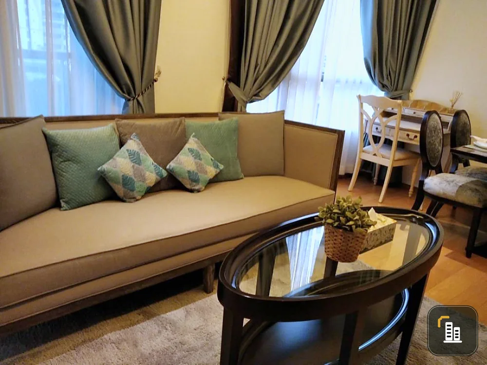 For rent, H Condo, Sukhumvit 43, ready to move in, 2 bedrooms, 2 bathrooms, fully furnished, hurry to reserve before it's gone!!