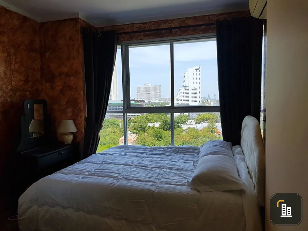 Condo for sale, Lumpini Park Beach, Jomtien, sea view, new room, clean, fully furnished, can't miss it.