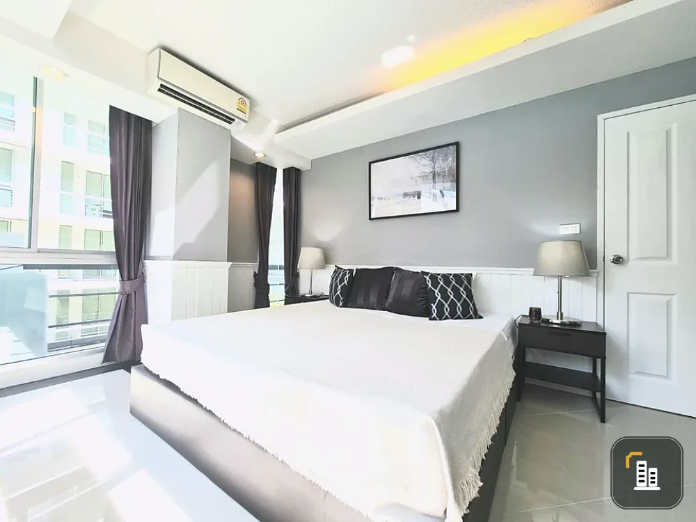 Condo for rent, Waterford Sukhumvit 50, ready to move in, 2 bedrooms, 2 bathrooms, good location, can pet Hurry up to reserve before it's gone!!