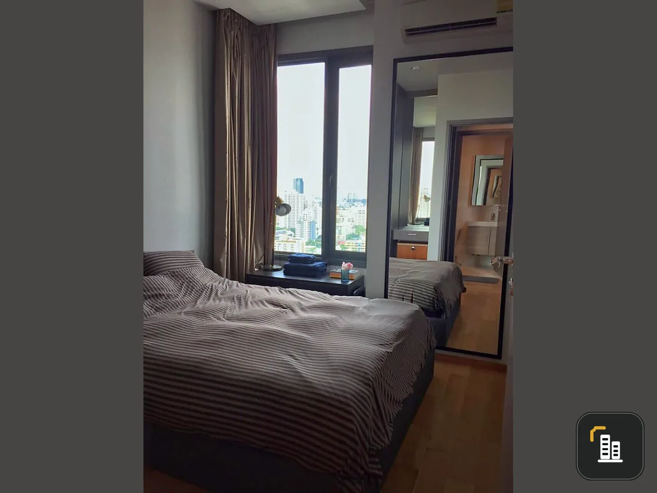 Sell KEYNE by Sansiri, good location, duplex room, 2 bedrooms, excellent location, beautiful view, don't wait.