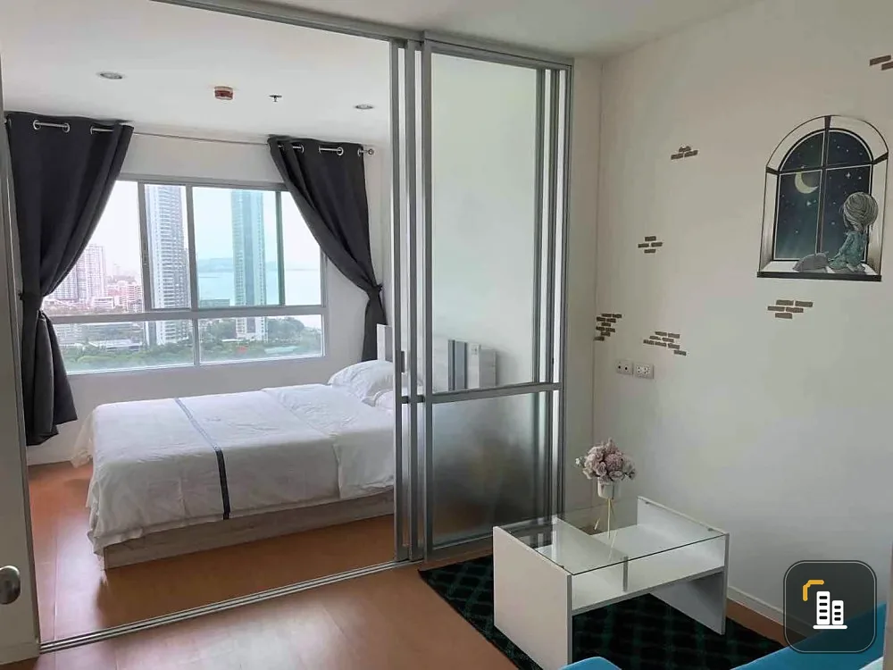 Condo for sale, Lumpini Park Beach, Jomtien, overlooking the sea, ready to move in, fully furnished, can't wait to slow down.