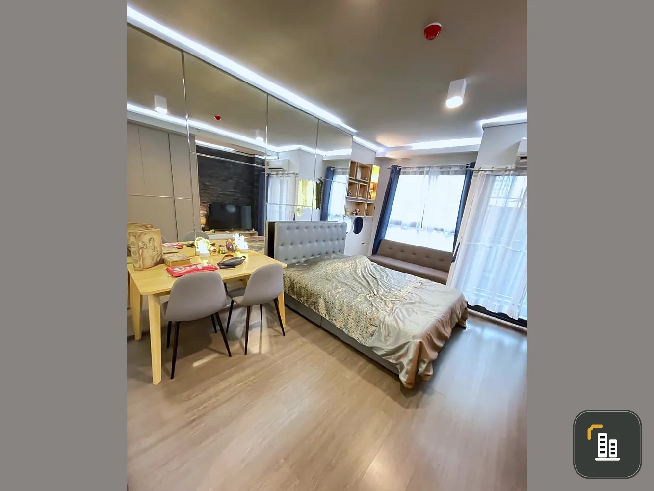 Condo for rent, Ideo Sukhumvit 93, next to BTS, ready to move in, furnished, friendly price, hurry to reserve before it's gone!!