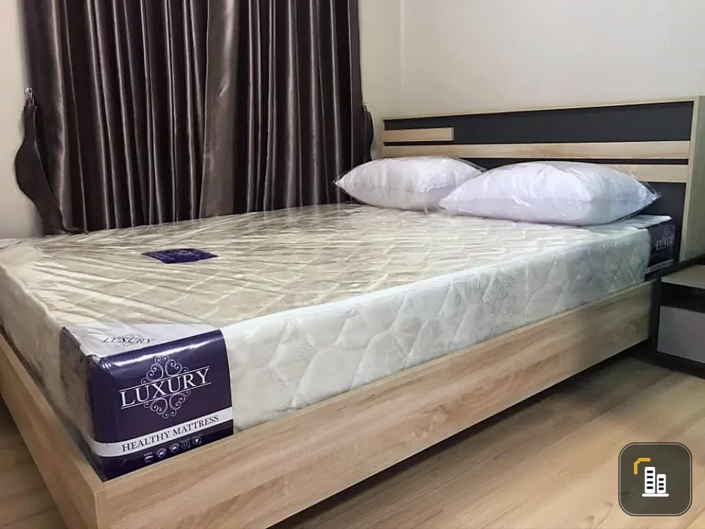 Sell Plum Condo Chaengwattana Station built-in tight furniture Complete electrical appliances. Don't wait. Hurry up to reserve