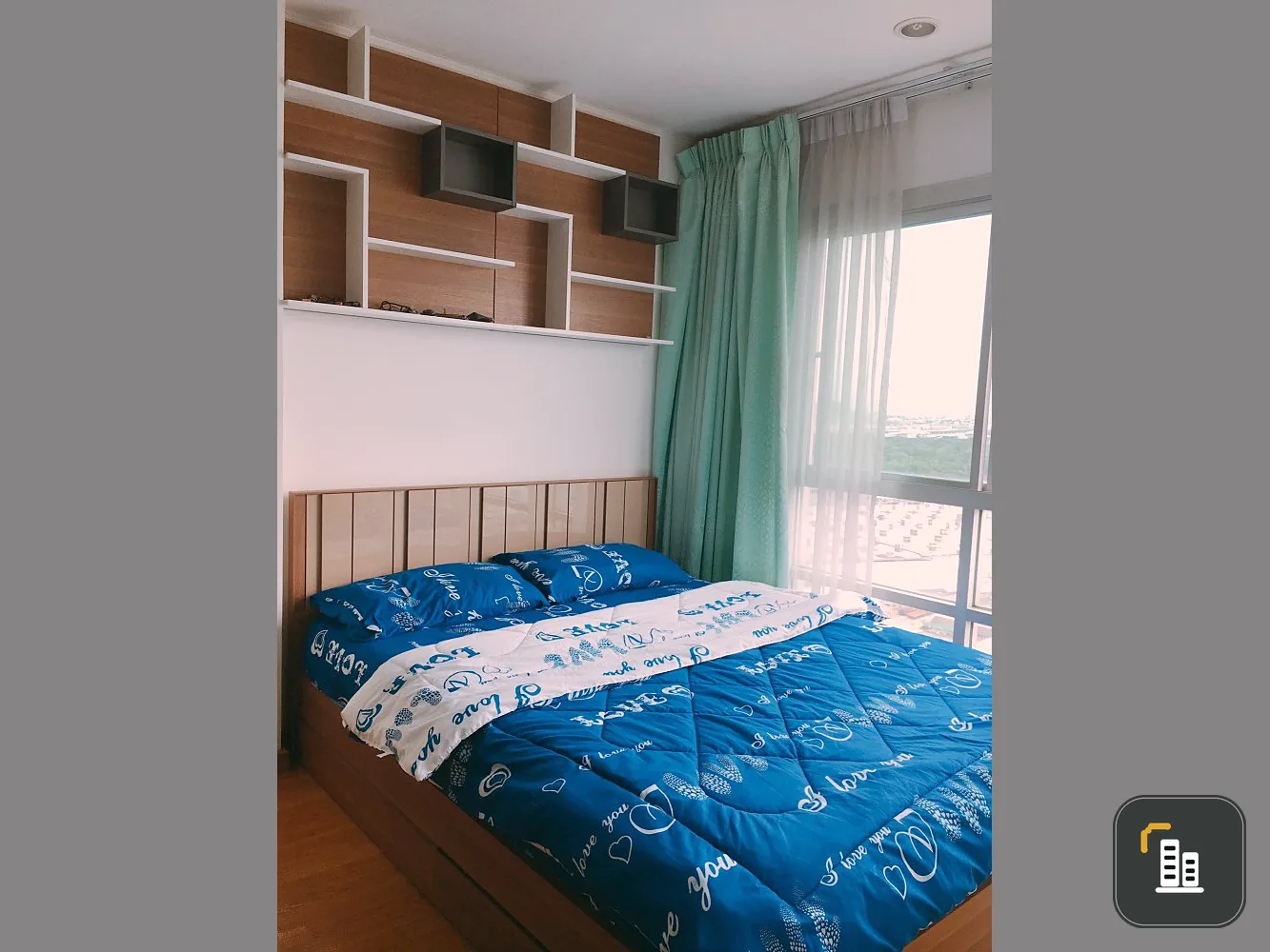 For rent or sale, U Delight @ Chatuchak Station, with wallpaper in the whole room Good furniture, electrical appliances, need to reserve urgently.