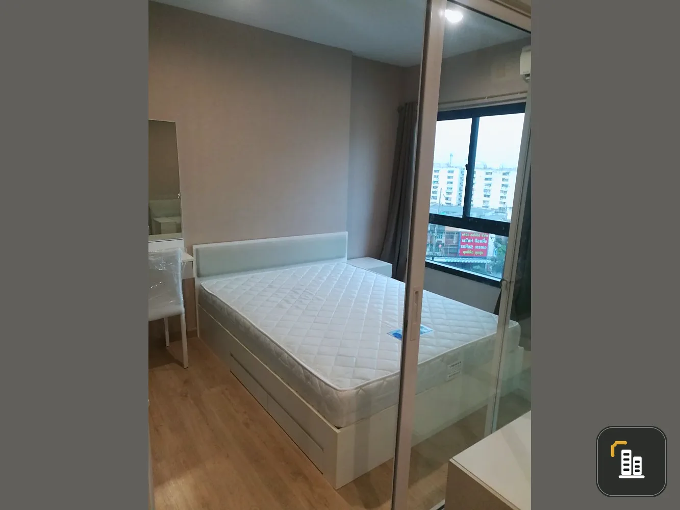 Condo for sale, The Parkland Petchkasem-Thapra, 1 bedroom, 1 bathroom, fully furnished. Put your bag in