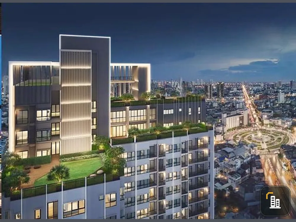 Sale down payment, Condo Supalai Loft Prachadhipok-Wongwian Yai, floor 12A, central location, near BTS. Book now!!