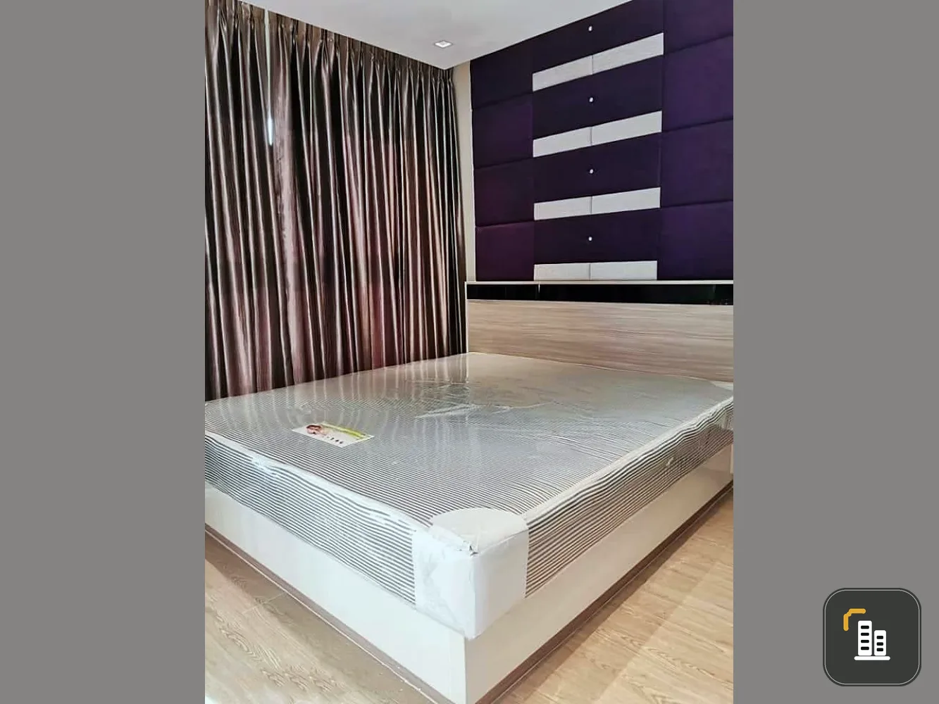 Condo for sale, Lasantia Pattaya, very new room, never released for rent, fully furnished, complete electrical appliances You can come in