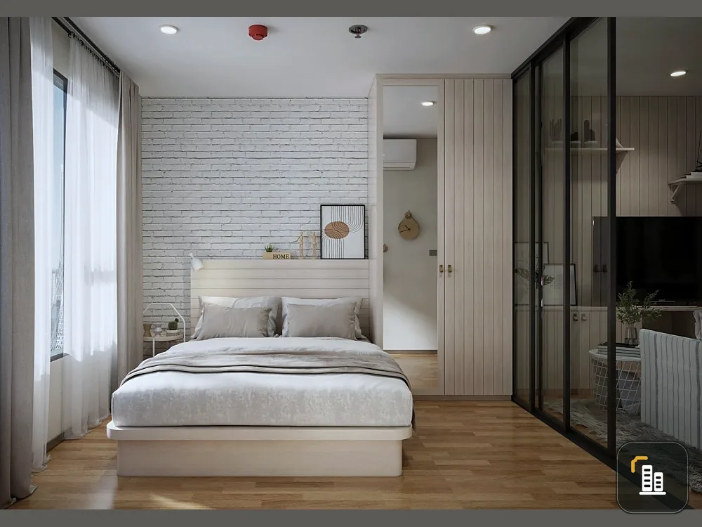 For rent Life Ladprao Valley, next to MRT Lad Phrao, convenient to travel, don't wait.