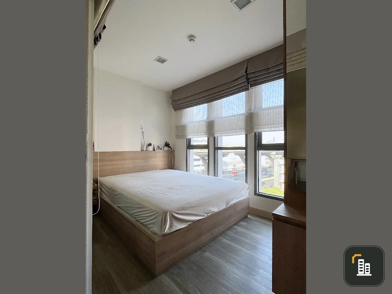 Condo for sale, Monique Sukhumvit 64, 7th floor, Building A, good view, not hot, ready to move in, good location, near BTS, book now!!