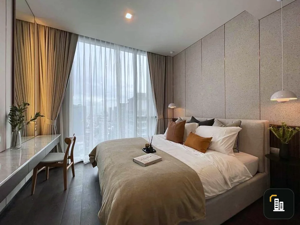 Condo for rent, Lavic Sukhumvit 57, 24th floor, new room, beautiful decoration, fully furnished, ready to move in, hurry!!