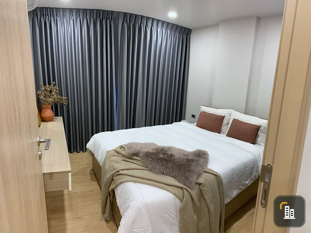 Condo for sale / rent, Cocoon Rama 9, new room, fully furnished, ready to move in. Don't wait, hurry up.