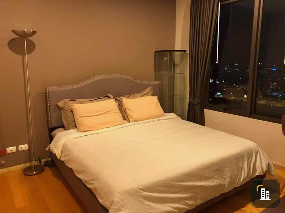 Condo for sall, rent, Villa Asoke, 2 bedrooms, 2 bathrooms, duplex room, ready to move in, near MRT, convenient to travel, book now!!