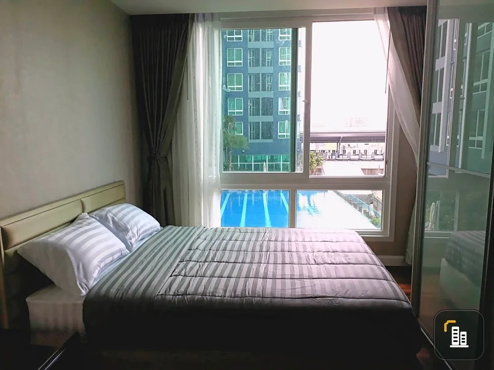 For rent The Metropolis, beautiful room, fully furnished, next to BTS Samrong, don't wait.