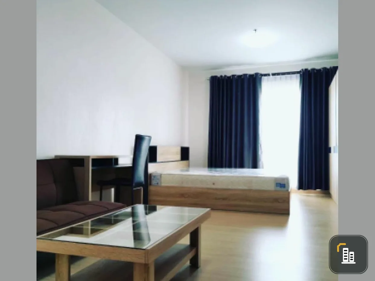 For rent, Supalai Loft, Talat Phlu Station, fully furnished, ready to move in, good atmosphere, privacy, book now