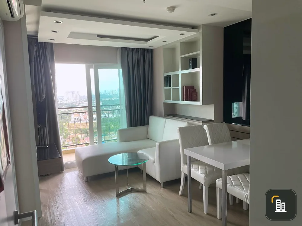 Condo for sale, Lasantia, Pattaya, sea view, fully furnished, very beautiful room, ready to move in, don't wait, hurry up