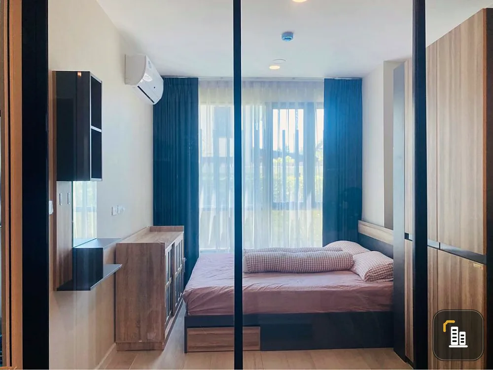 Selling The Cube Plus Phahonyothin 56 Building A, 1st floor, corner room, garden view, book now, don't wait, hurry up.