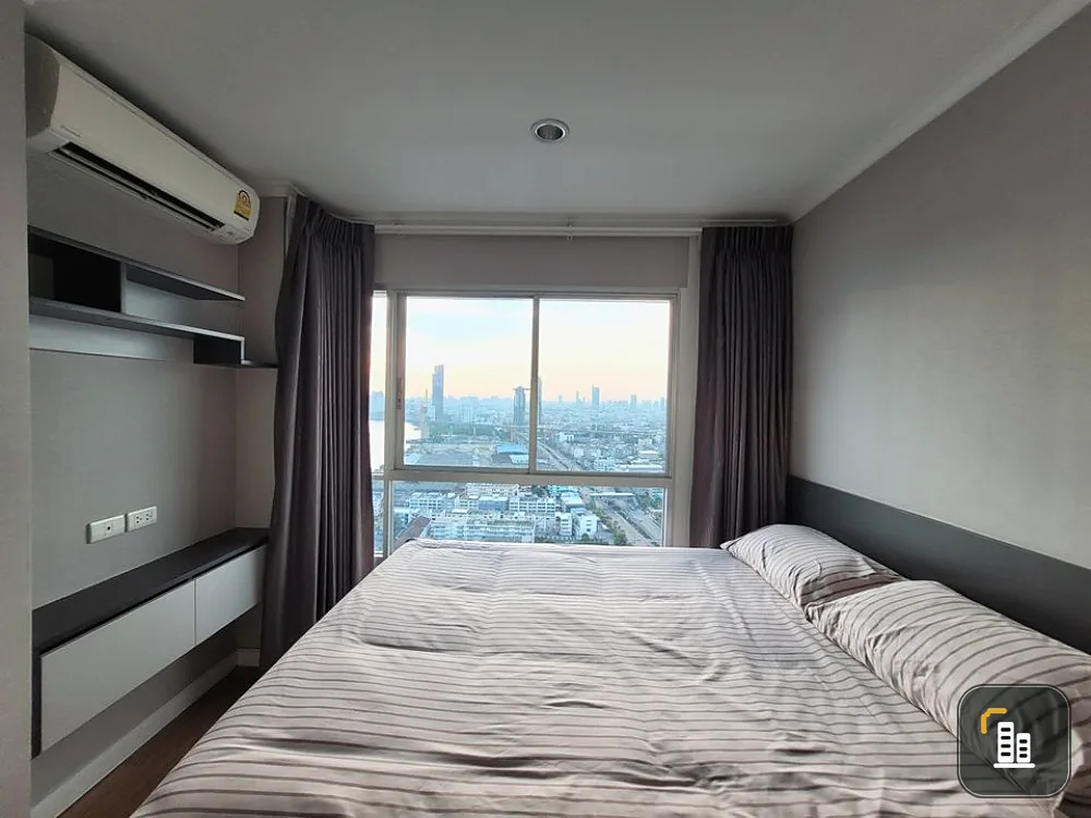 Sell / rent Condo Lumpini Park Riverside - Rama 3, river view, beautiful view, beautiful room, can move in