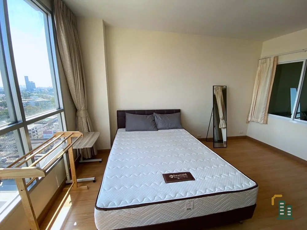 Condo for rent Life @ Sukhumvit 65, high floor, fully furnished, near BTS, can move in immediately