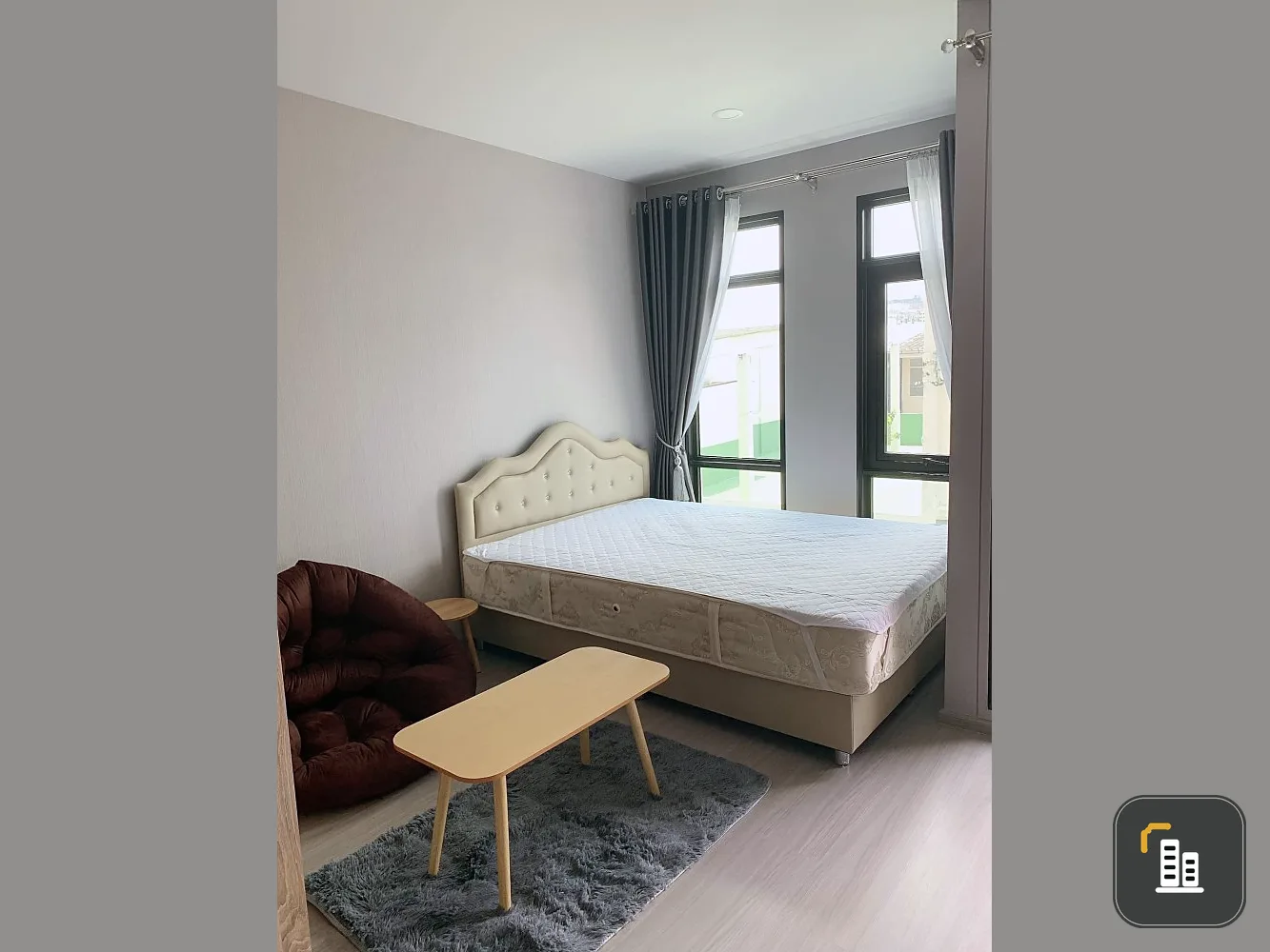 Condo for sale Aspire Asoke - Ratchada, studio room, fully furnished. complete electrical appliances You can finish here.