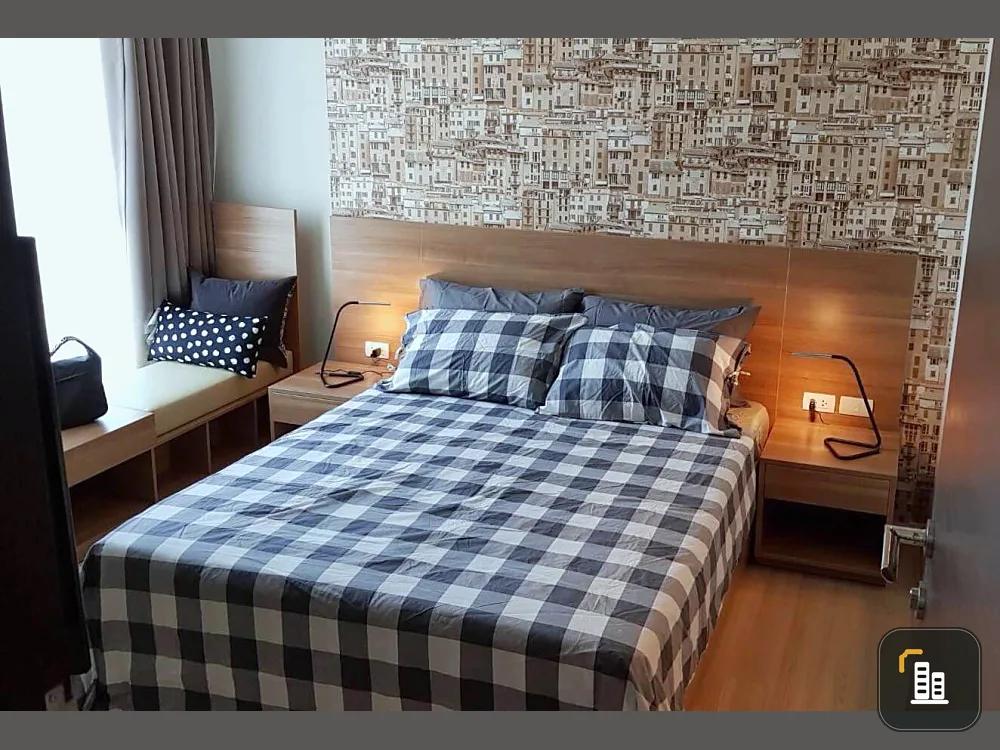 Condo for rent, Rhythm Sathorn, 28th floor, fully furnished, ready to move in, convenient transportation, don't miss it!!