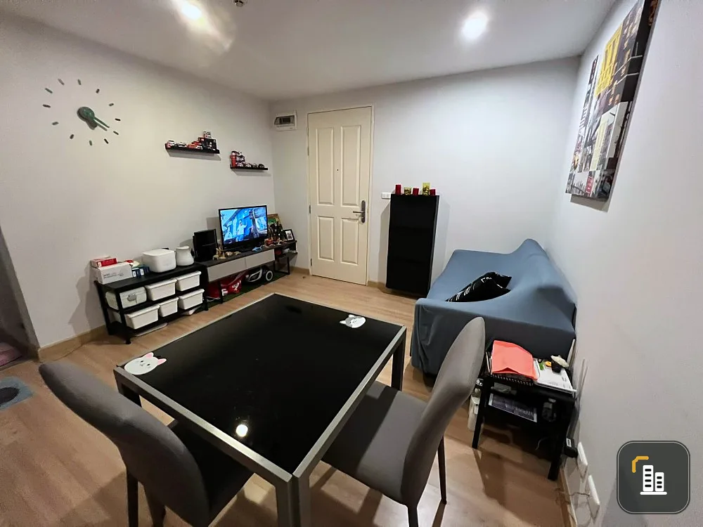 Selling The Nice Mono Bangna, garden view, very good room, fully furnished, ready to move in, near the department store, hurry up