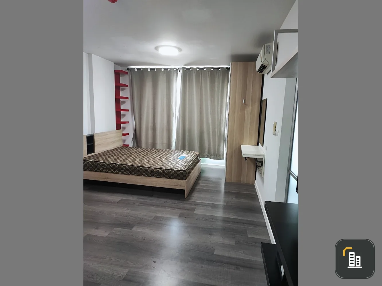 For rent, D Condo Campus Resort ABAC Bangna, beautiful room, ready to move in. Don't wait.