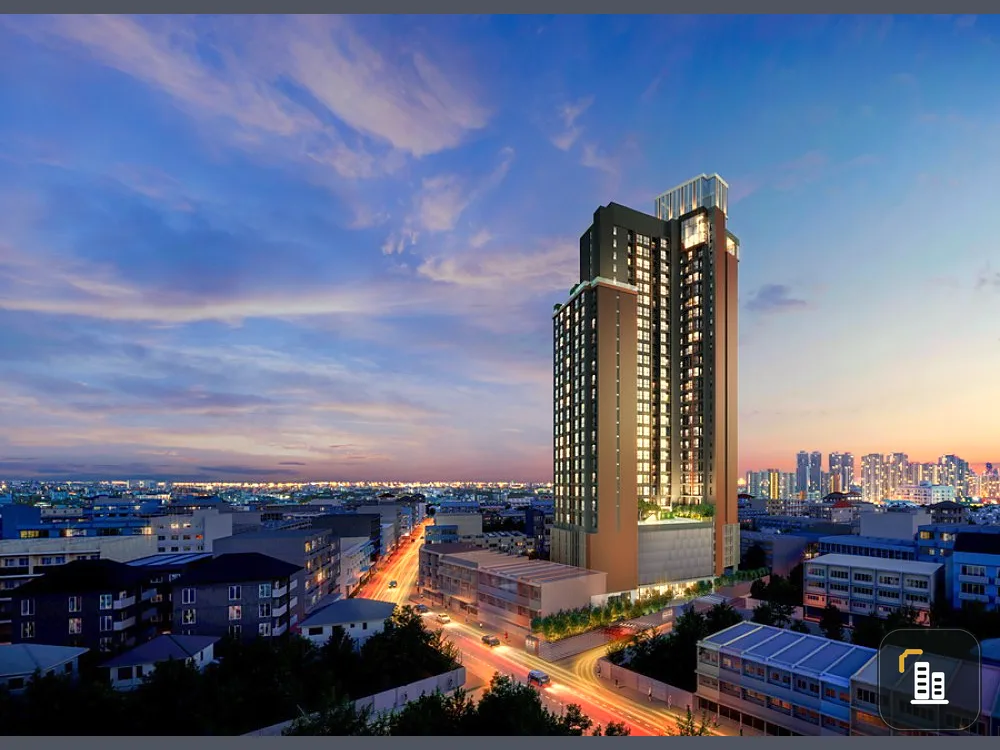Sale Down Payment!! The Stage Mindscape Condo Ratchada - Huai Khwang, 14th floor, luxury condo, good location, hurry and book now!!