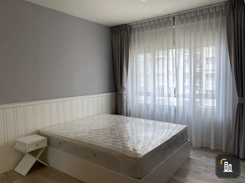 For rent, Manor Sanambinnam, 2 bedrooms, 2 bathrooms, 18th floor, Chao Phraya River view. Comes with full facilities
