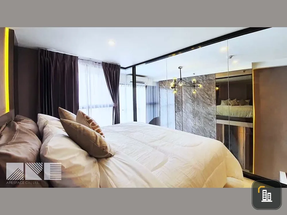 Condo for rent, Knightsbridge Prime Sathorn, high floor, beautiful room, not hot, fully furnished, ready to move in. Urgent.