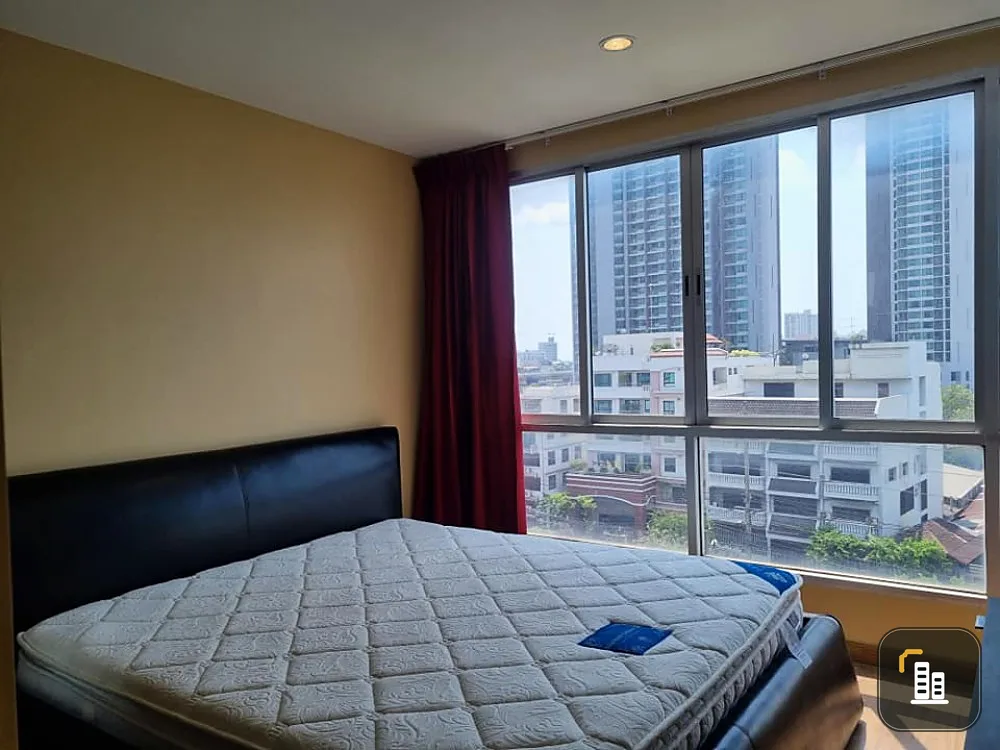 Condo for rent, the tree Bang Pho Station, 2 bedrooms, 2 bathrooms, great city view, can't miss it.