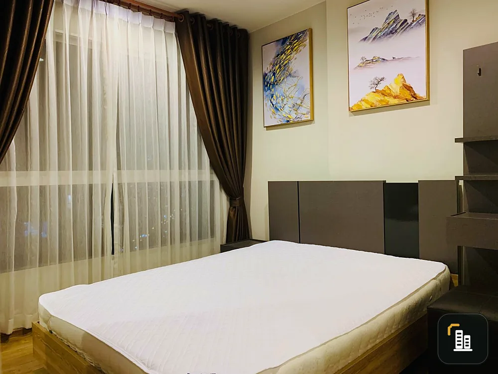 For rent, Fuse Chan-Sathorn, 28th floor, beautiful room, overlooking the garden, swimming pool, good like this, don't just look at it, hurry and reser