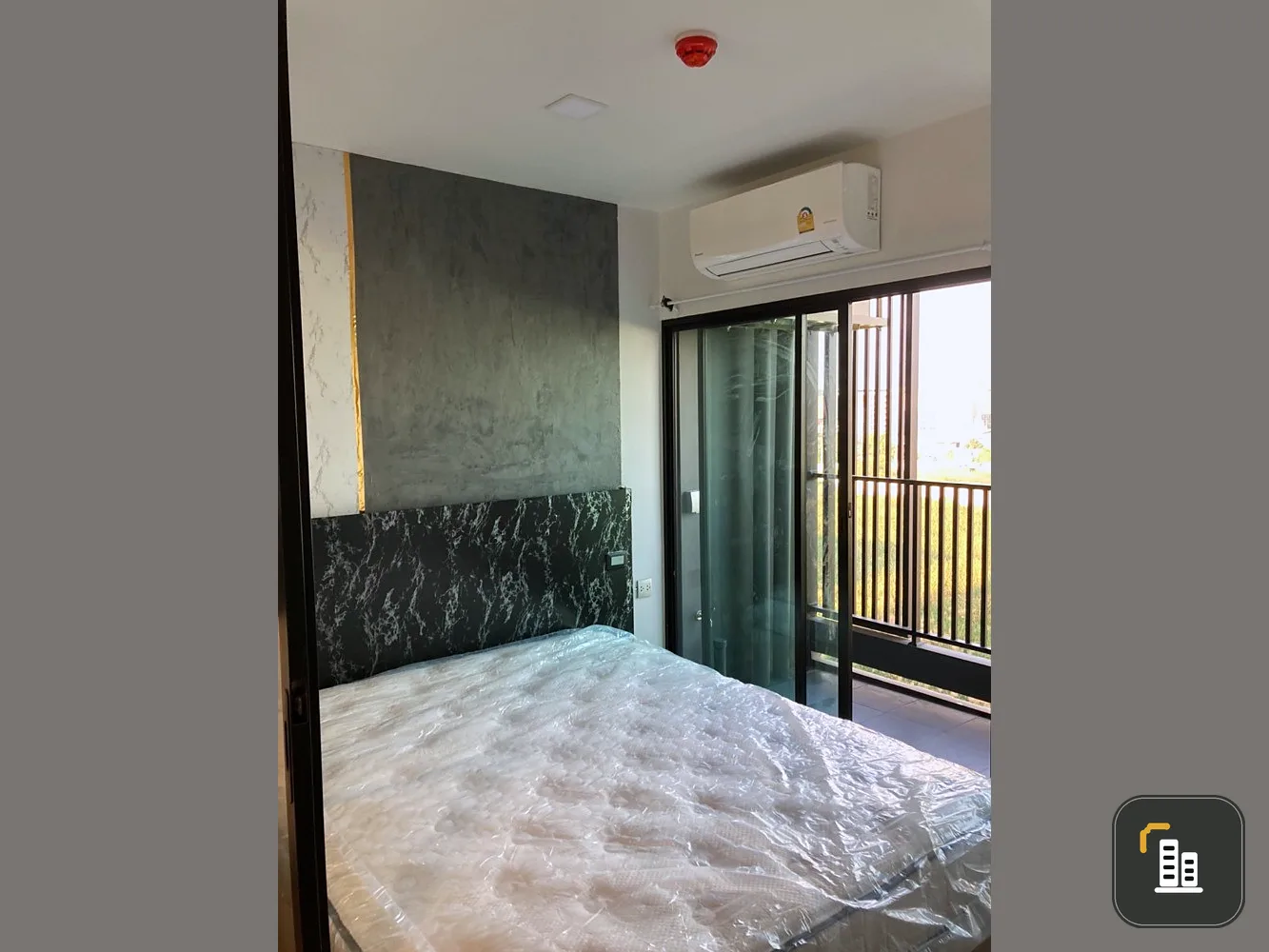 KAVE TU for rent, 1 bedroom, 1 bathroom, Building B, size 28 sq m., decorated with a style. If interested, hurry to reserve.