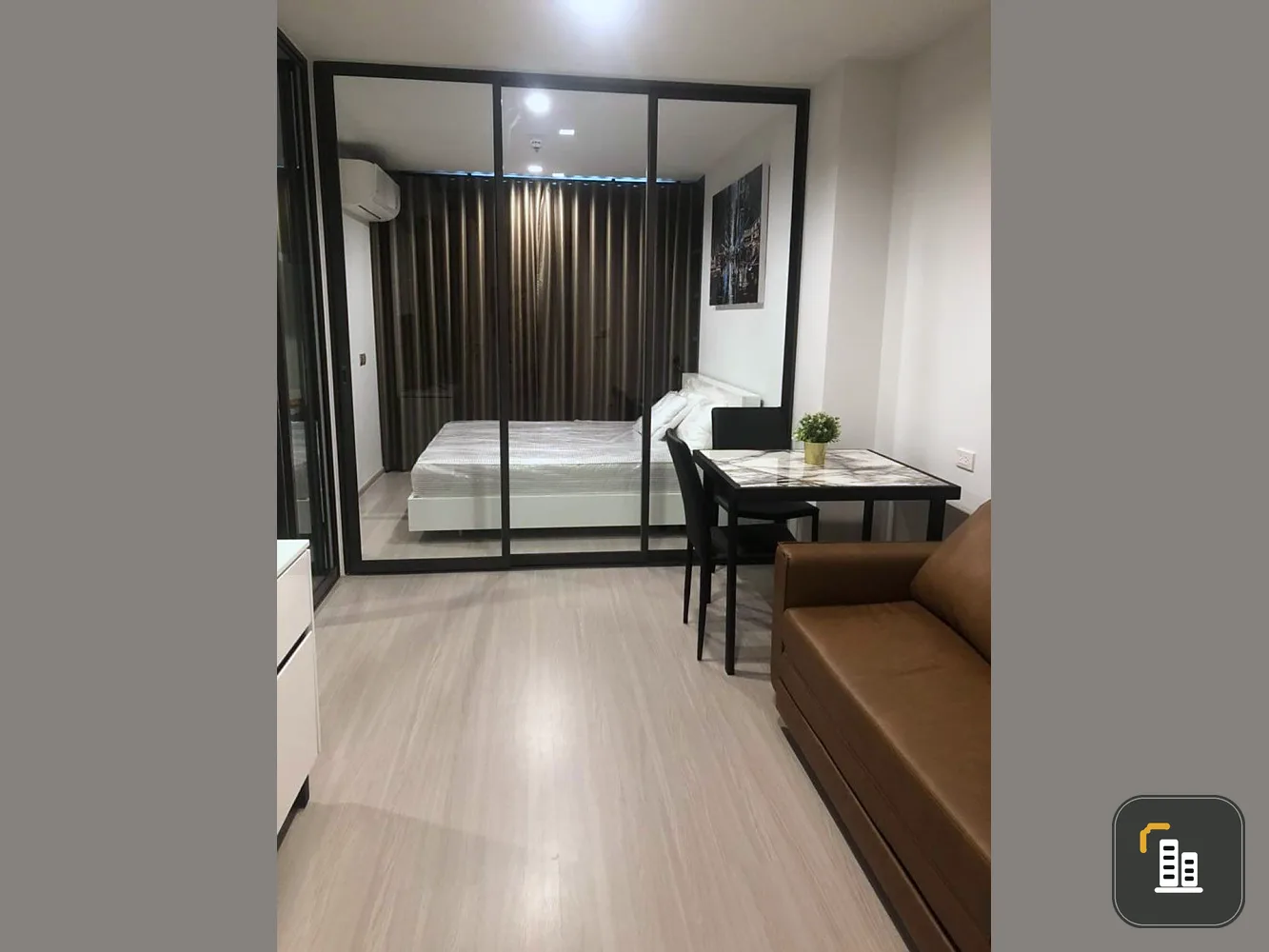Urgent. Condo for rent Life Ladprao, fully furnished. Electrical appliances are ready. Don't wait. Hurry up to reserve.