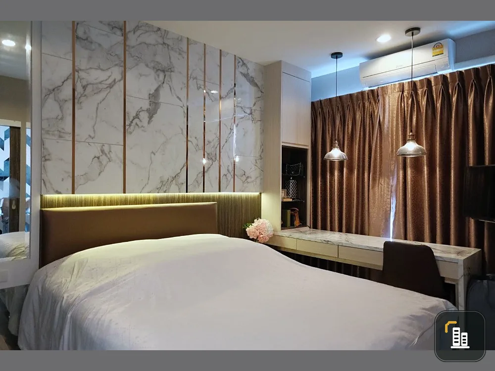 Selling The Key Wutthakat, 14th floor, beautiful decoration. With good furniture. Book now. Great price.