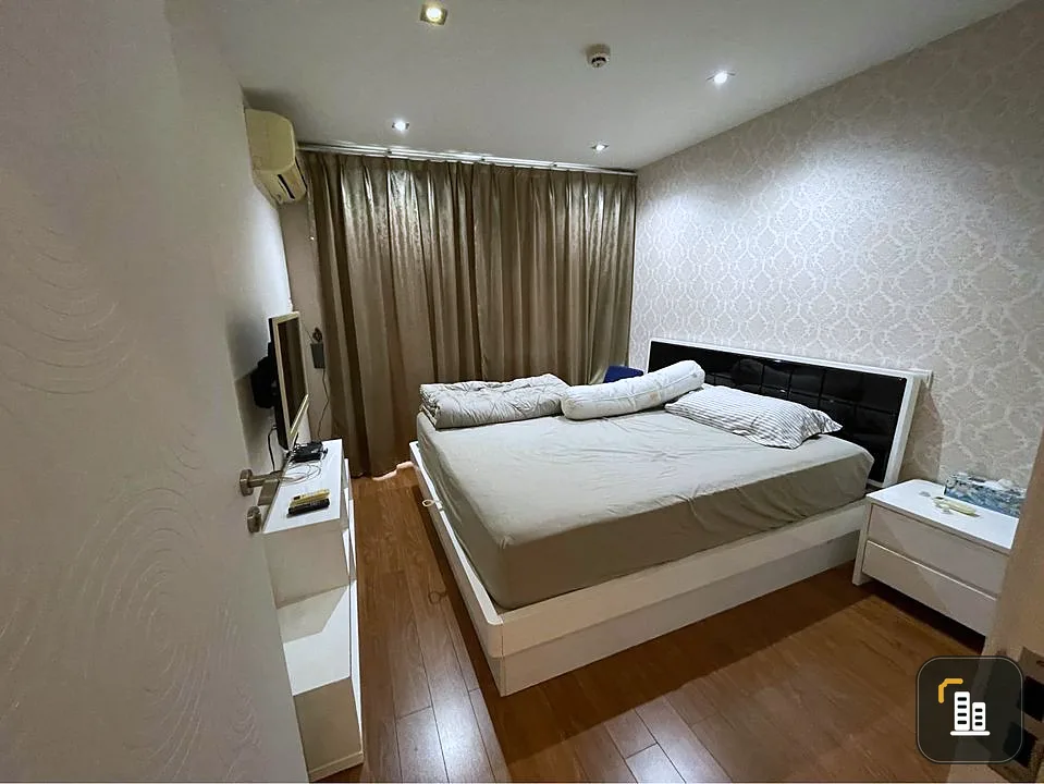 For sale, for rent, Ables Condo Lat Phrao 27, corner room, quiet, decorated room, ready to move in, don't wait.
