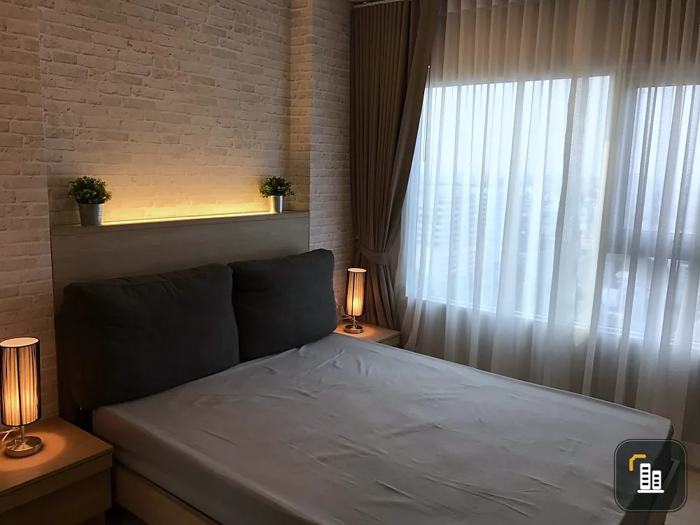 Condo for rent, Aspire Sathorn-Thapra, nice decorated room Full electrical appliances, 22nd floor, clear view, airy, book now