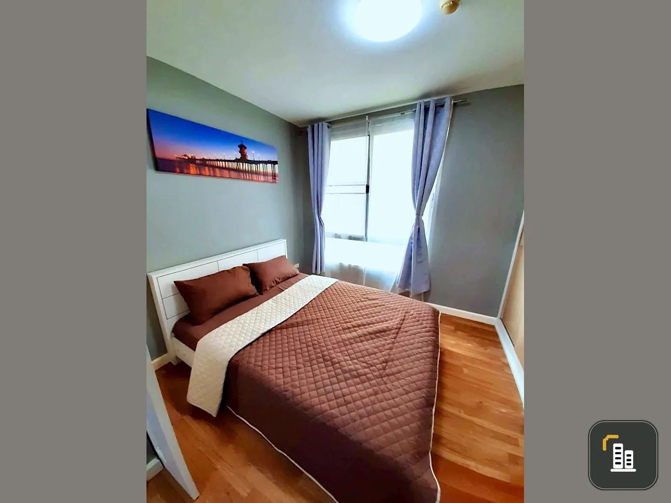 Sale/Rent The Seed Ratchada-Huay Kwang. The room is decorated in a very beautiful tone control. Fully furnished and electrical appliances. Book now.