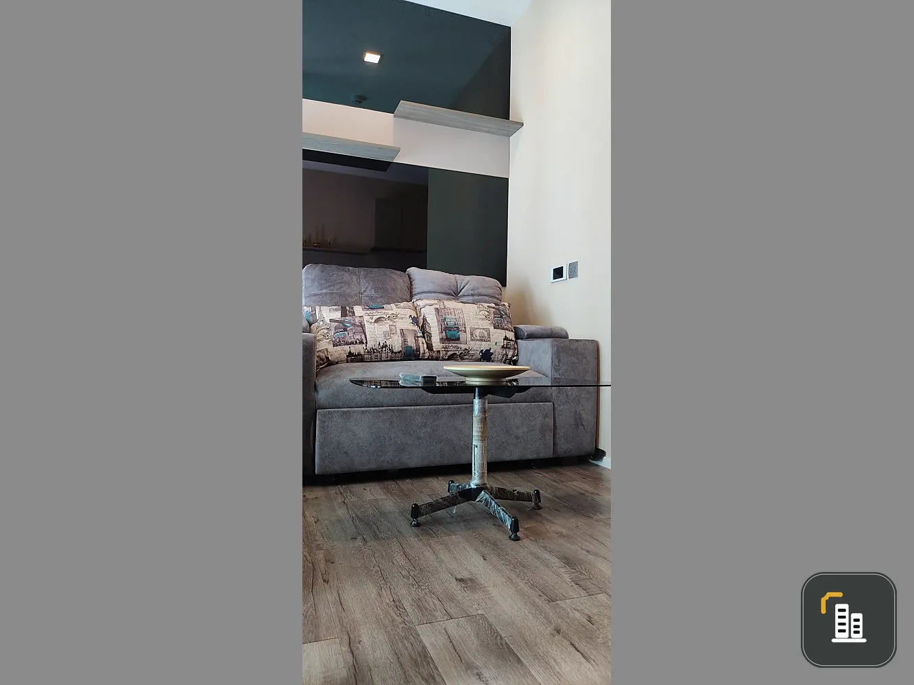 Sell Brown Condo Ratchada 32, 6th floor, decorated in Modern Loft style, ready to move in, don't wait!!