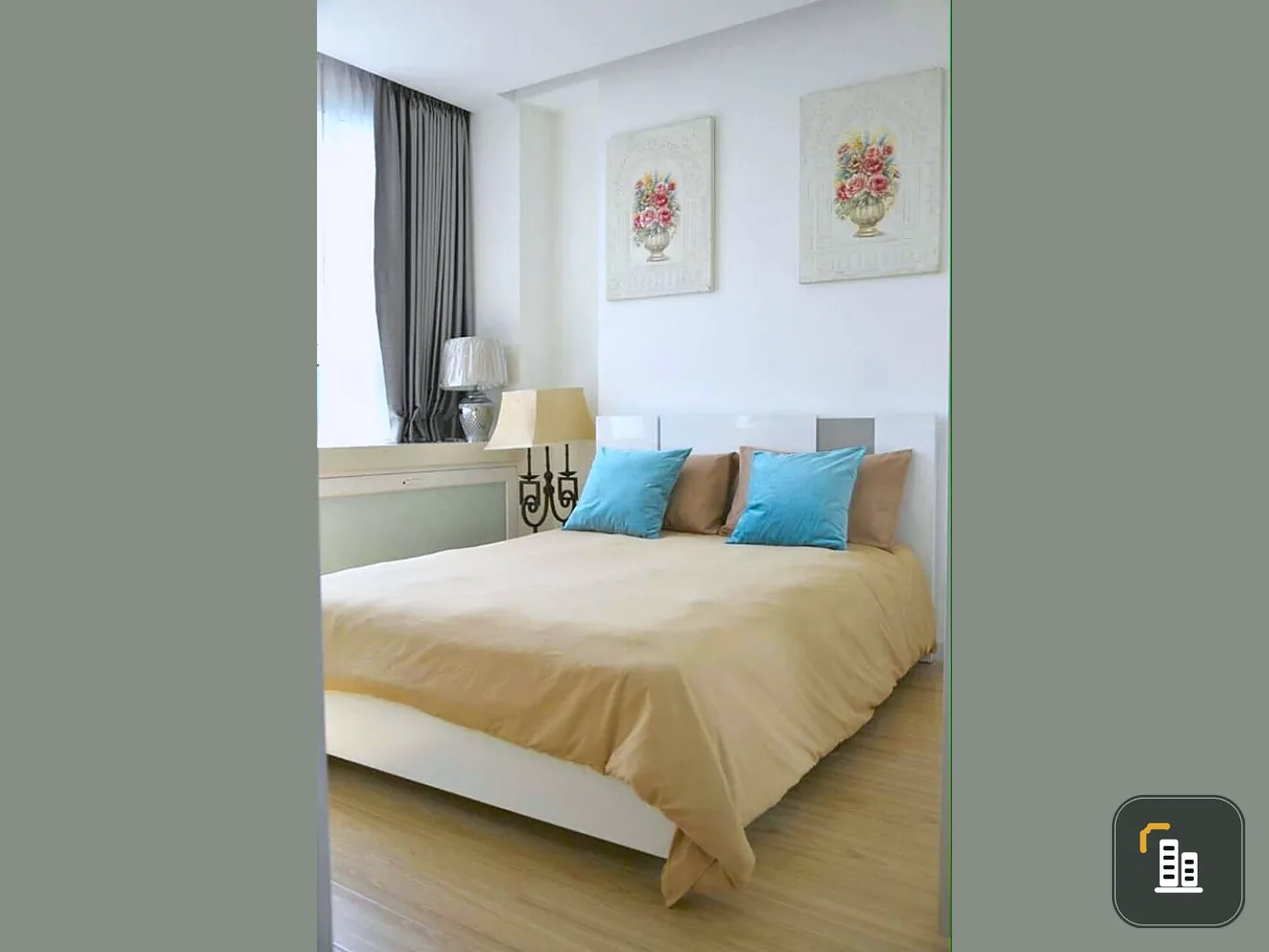 For rent TC Green, very beautiful decorated room Premium grade furniture Have a beautiful view of the pool Ready to move in, move quickly.