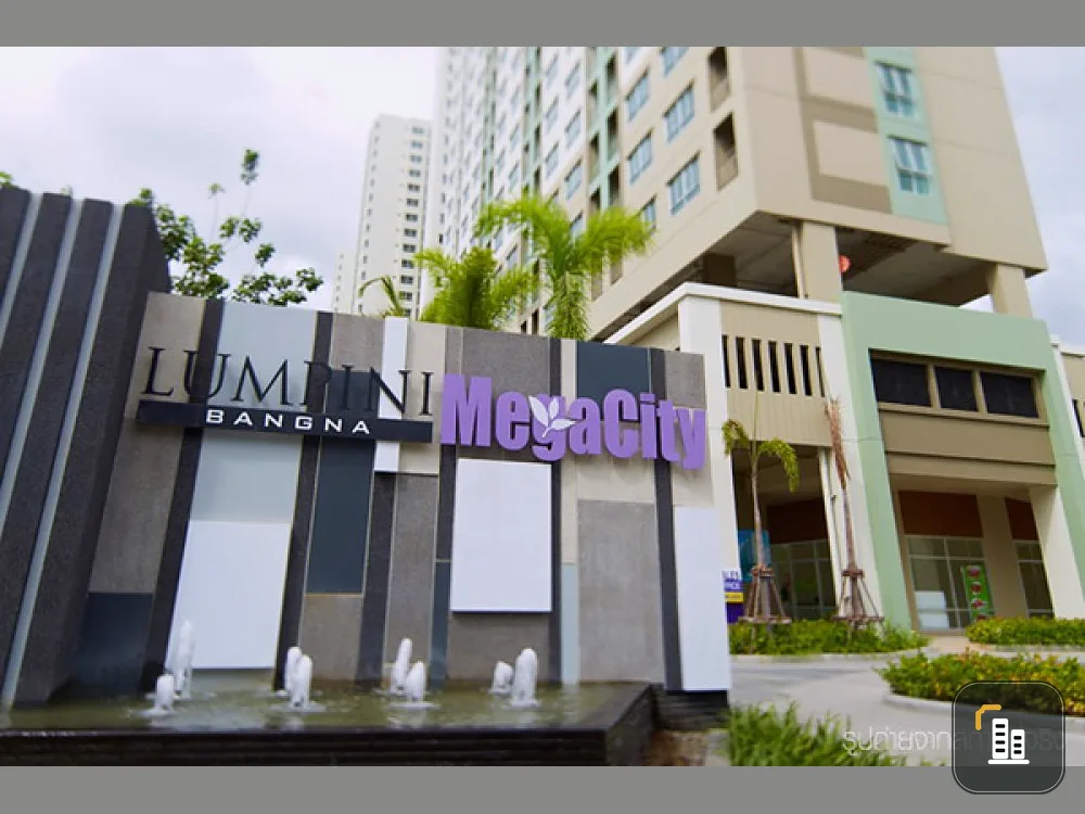Sale Rent Lumpini Condo, Mega City Bangna, Building A, beautiful room, fully furnished, ready to move in, don't miss it!!