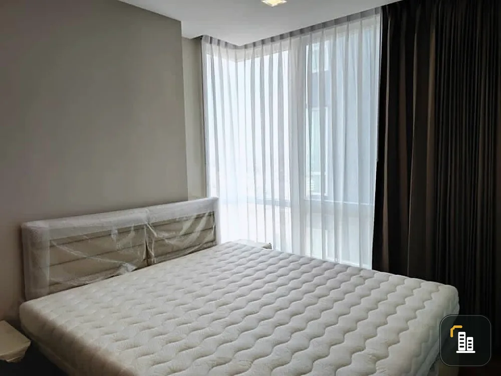 Condo for sale, The Metropolis, high floor, corner room, next to BTS Samrong, fully furnished, complete electrical appliances. Urgent!! Book now