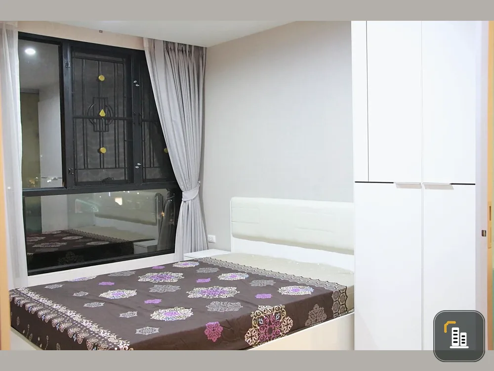 Sell / rent The Cube Plus Chaengwattana, new room, fully furnished and electrical appliances. You can carry your bag in.