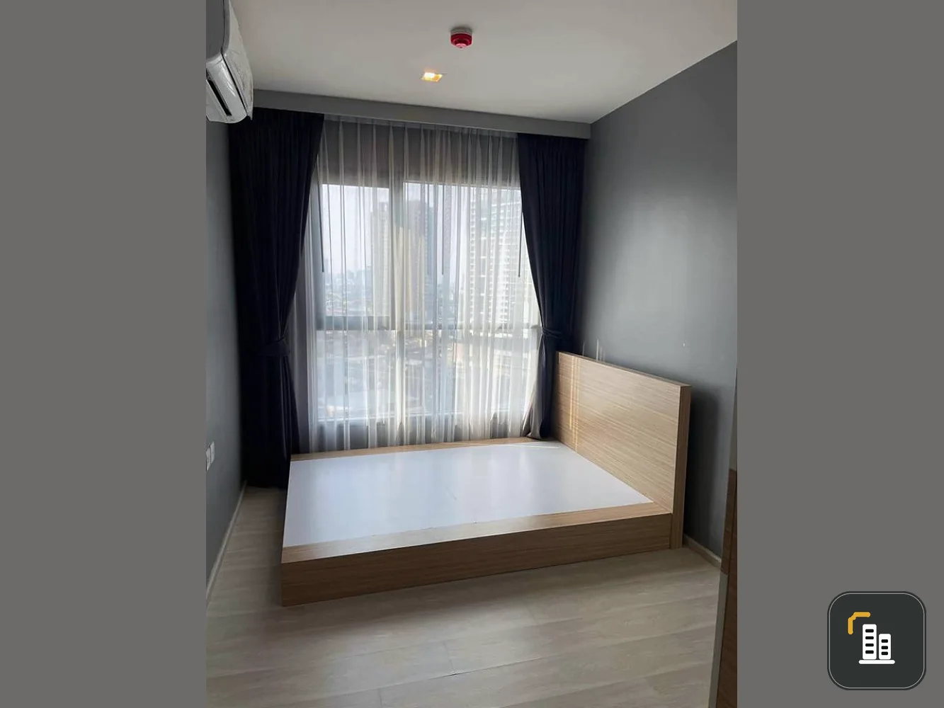 Condo for sale, Life Sukhumvit 48, 2 bedrooms, 1 bathroom, corner room, fully furnished. Near BTS Phra Khanong, hurry, hurry, hurry