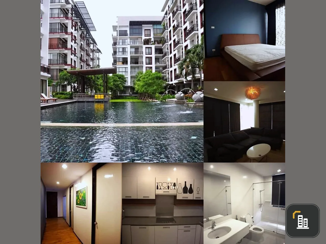 Sell / rent Condo Amanta Ratchada, 2 bedrooms, 2 bathrooms, city view, near MRT, convenient to travel, can't miss it anymore.