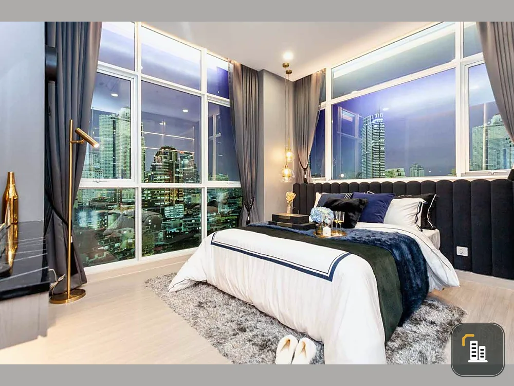 Sale down payment Supalai Premier Si Phraya-Samyan, high floor, beautiful view, beautiful room plan, don't miss it.