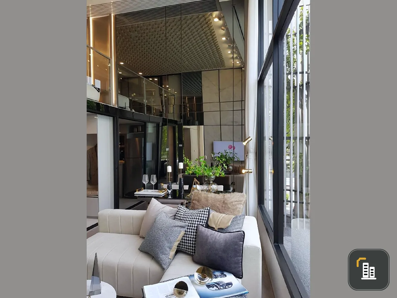 Sale down payment, Knightsbridge Space, Rama 4, convenient transportation, good location, don't wait.