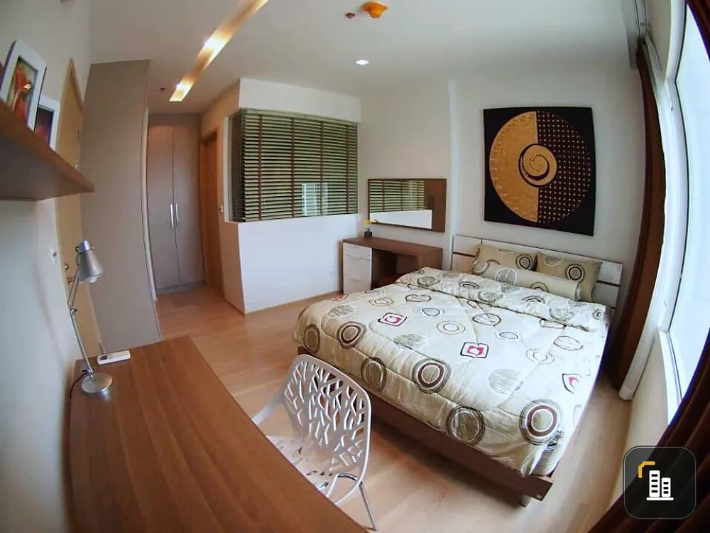 For rent, Siri at Sukhumvit, 1 bedroom, 1 bathroom, large room, fully furnished, near BTS Thonglor, book now, don't wait.
