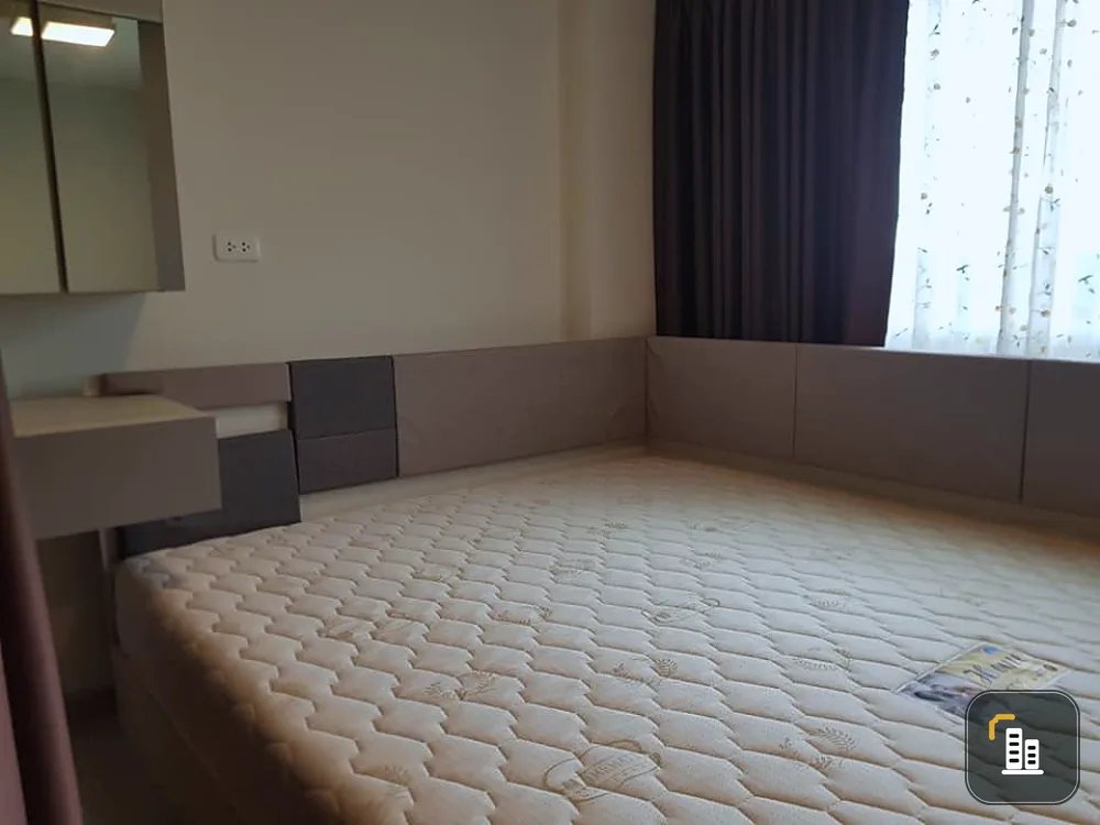 Condo for sale, The Niche ID Serithai, street view, no block, beautiful room, new room, very nice, don't wait, hurry up